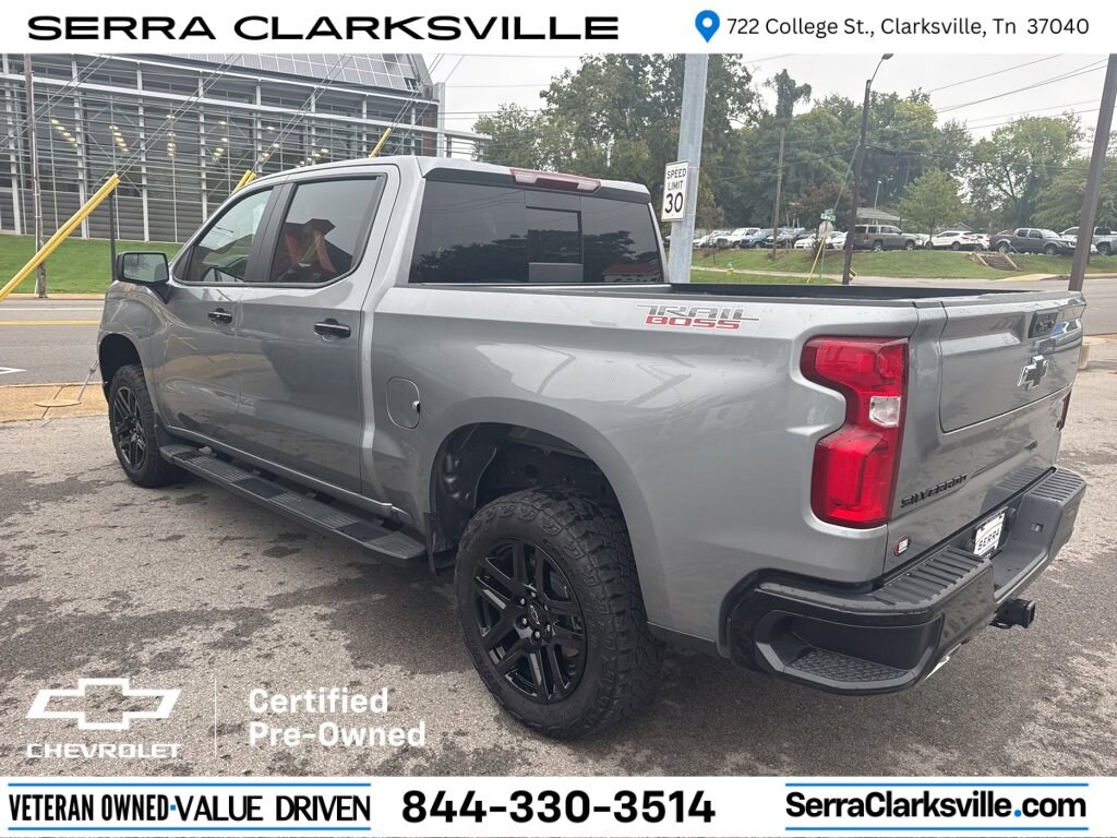 Certified 2025 Chevrolet Silverado 1500 LT Trail Boss Truck Crew Cab