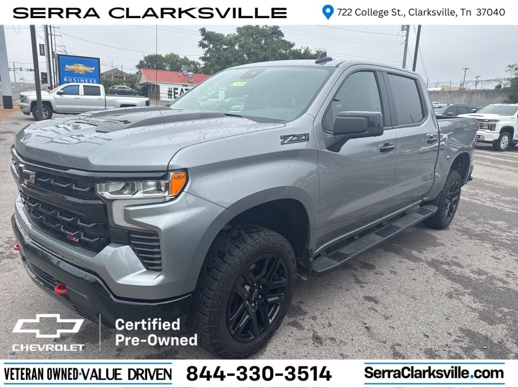 Certified 2025 Chevrolet Silverado 1500 LT Trail Boss Truck Crew Cab