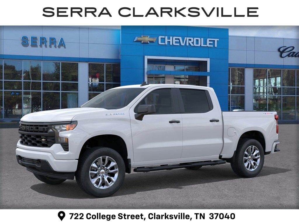 New 2026 Chevrolet Silverado 1500 Custom Truck Crew Cab
