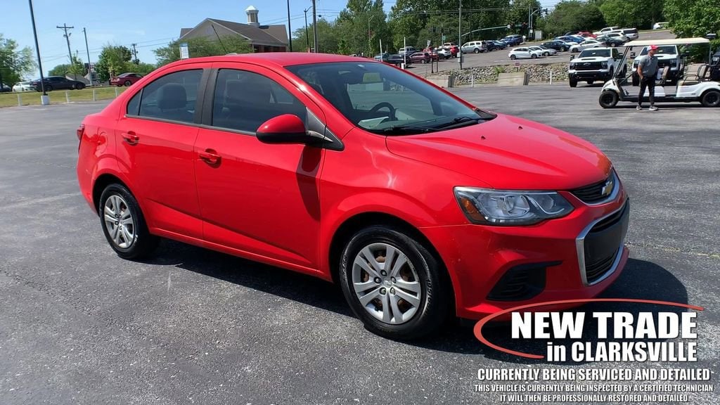 Used 2017 Chevrolet Sonic LS with VIN 1G1JB5SH2H4160022 for sale in Clarksville, TN