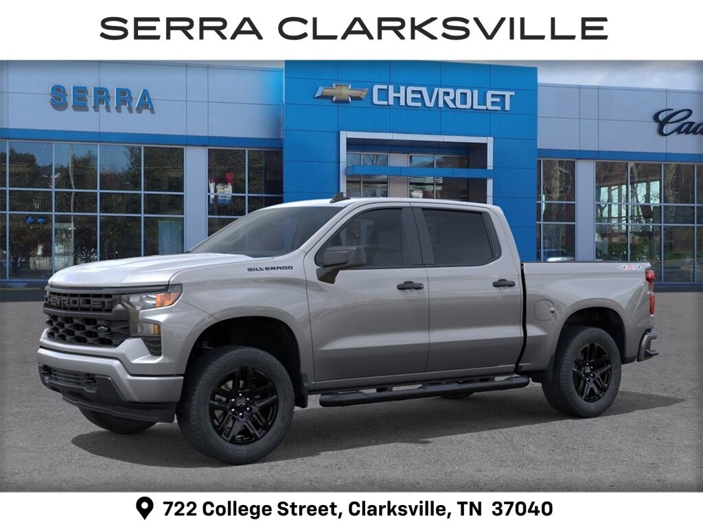 New 2026 Chevrolet Silverado 1500 Custom Truck Crew Cab