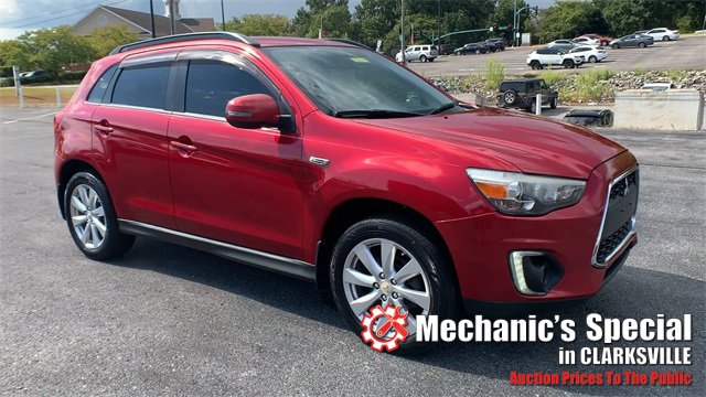 Used 2015 Mitsubishi Outlander Sport GT with VIN 4A4AR4AW5FE044956 for sale in Clarksville, TN