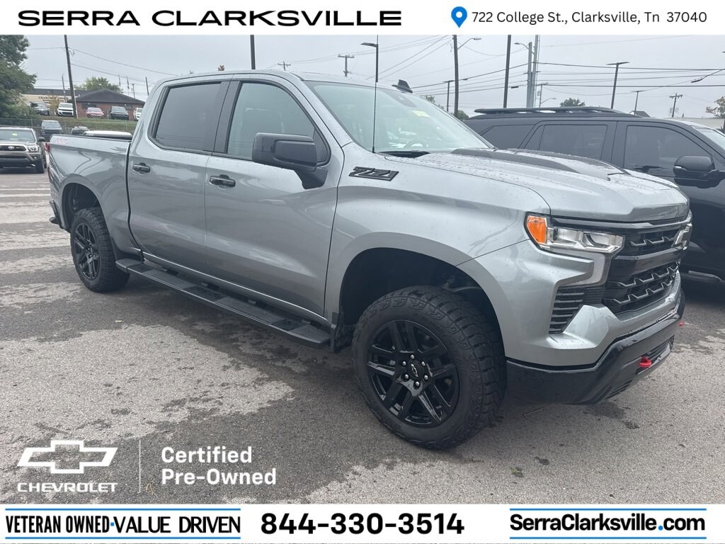 Certified 2025 Chevrolet Silverado 1500 LT Trail Boss Truck Crew Cab