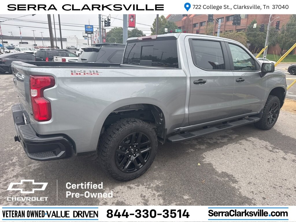 Certified 2025 Chevrolet Silverado 1500 LT Trail Boss Truck Crew Cab