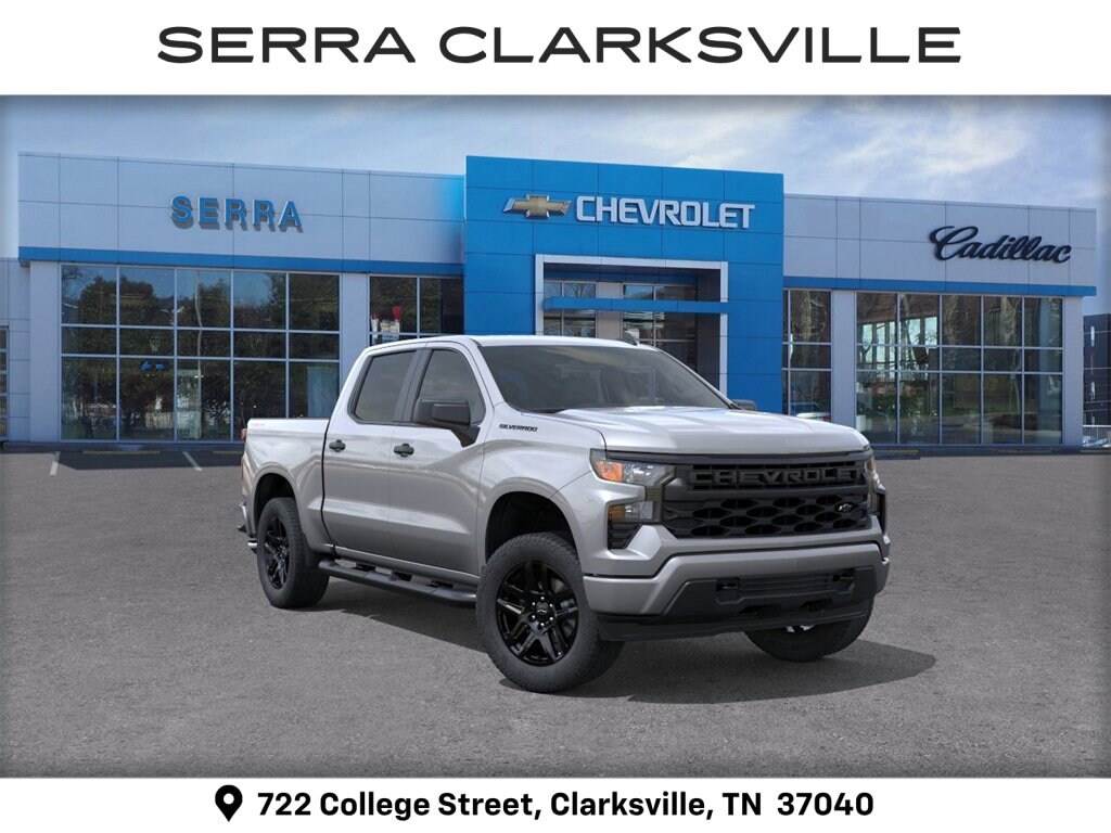 New 2026 Chevrolet Silverado 1500 Custom Truck Crew Cab