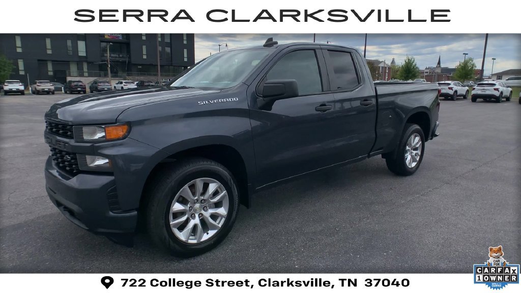 Used 2019 Chevrolet Silverado 1500 Silverado Custom Truck Double Cab