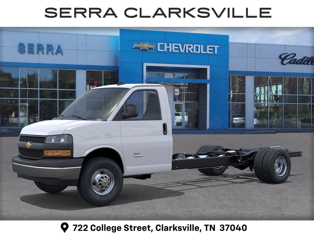 New 2025 Chevrolet Express Cutaway Work Van Truck