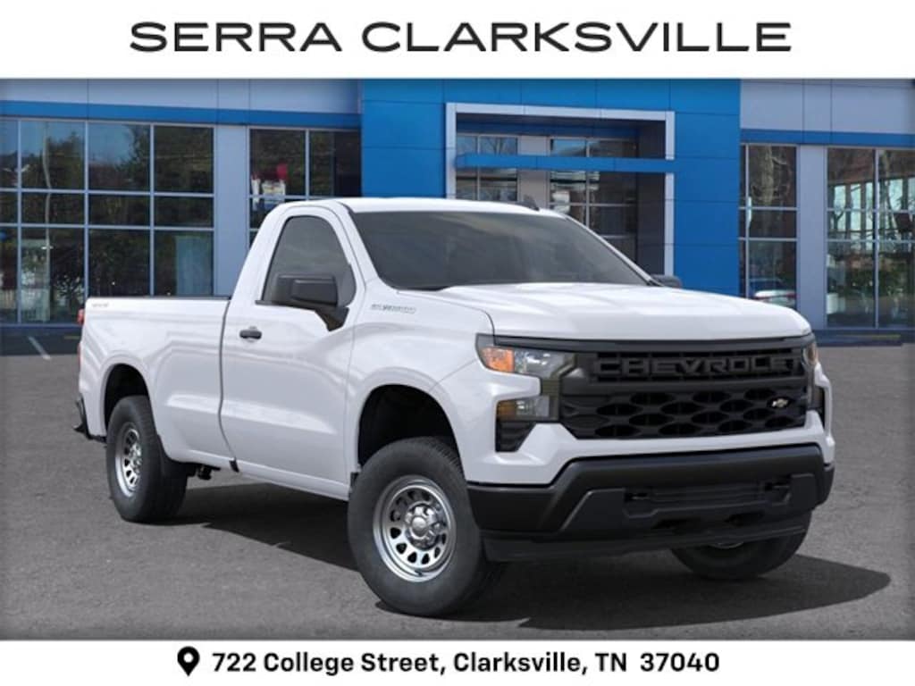 New 2025 Chevrolet Silverado 1500 Work Truck Truck Regular Cab