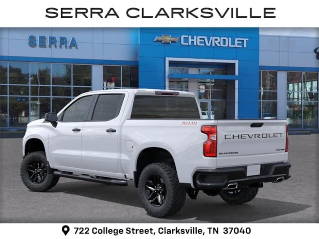 New 2026 Chevrolet Silverado 1500 Custom Trail Boss Truck Crew Cab