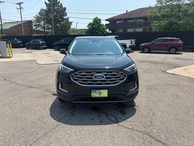 Used 2022 Ford Edge Titanium with VIN 2FMPK4K91NBB03778 for sale in Southfield, MI