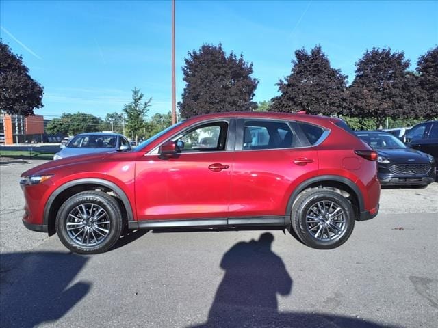 Used 2020 Mazda CX-5 Sport with VIN JM3KFBBM9L0734232 for sale in Farmington, MI