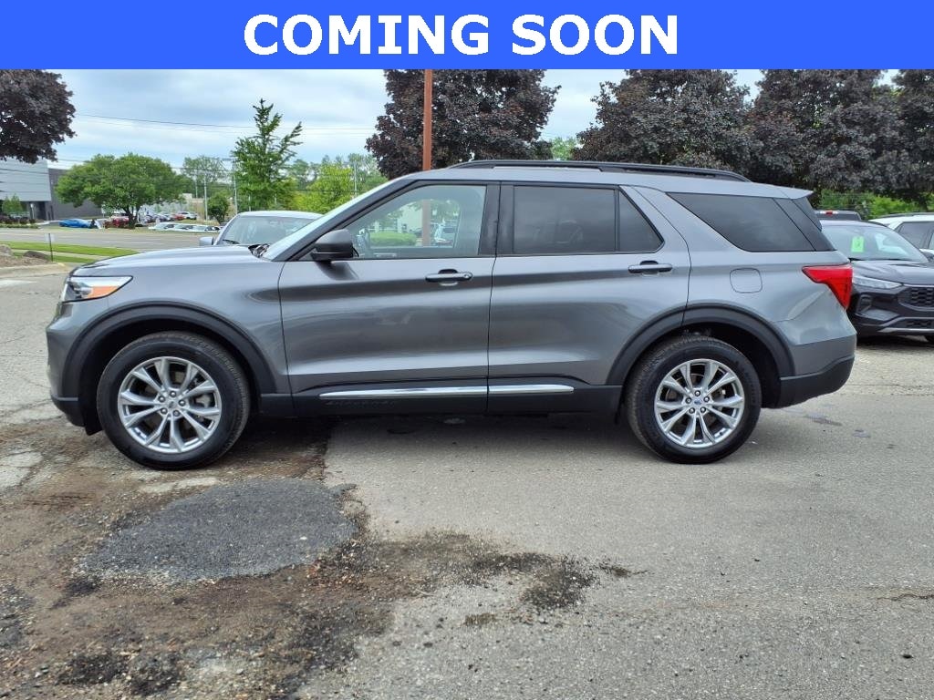 Used 2023 Ford Explorer XLT with VIN 1FMSK8DH6PGB31058 for sale in Farmington, MI