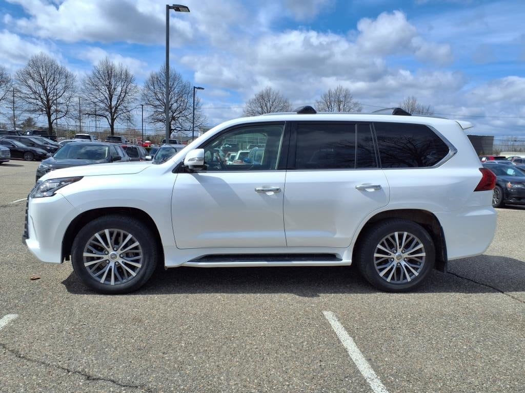 Used 2021 Lexus LX 570 with VIN JTJFY7AX3M4349740 for sale in Farmington, MI
