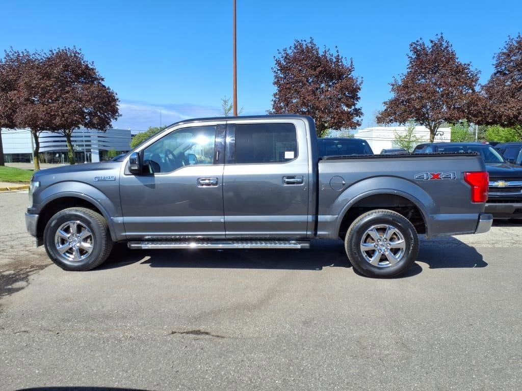 Certified 2018 Ford F-150 Lariat with VIN 1FTEW1EP5JFB11044 for sale in Farmington, MI