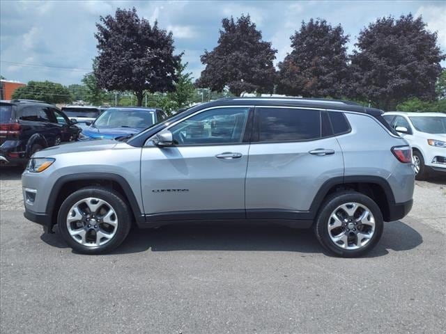 Used 2020 Jeep Compass Limited with VIN 3C4NJDCB2LT196778 for sale in Farmington, MI