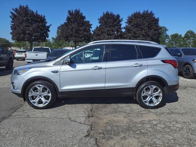 Certified 2019 Ford Escape Titanium with VIN 1FMCU9J94KUA77030 for sale in Farmington, MI