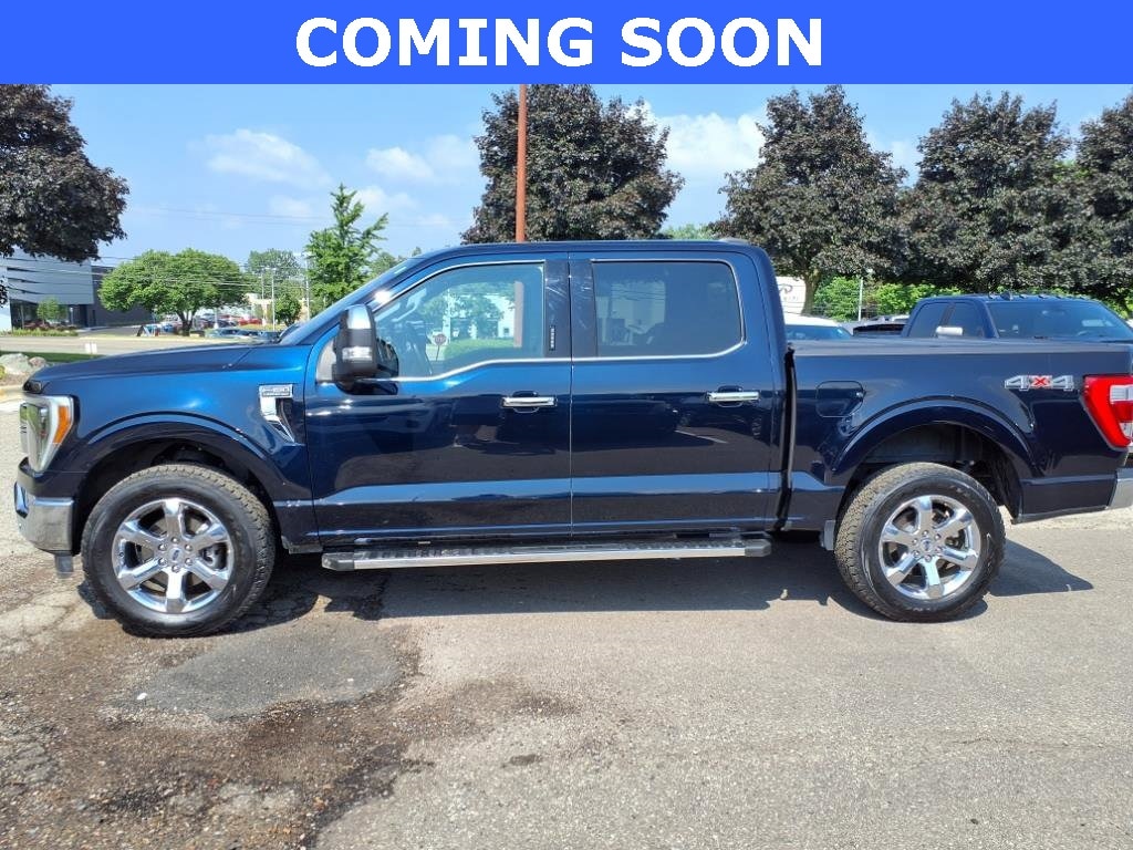 Used 2022 Ford F-150 Lariat with VIN 1FTFW1E84NFB17842 for sale in Farmington, MI