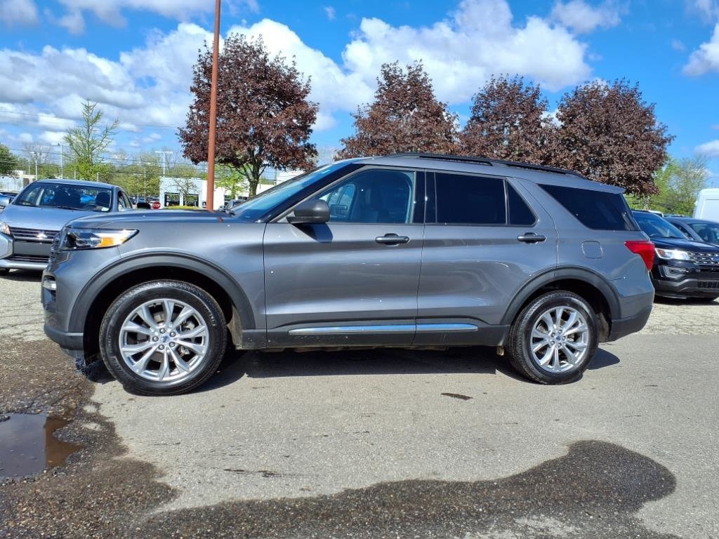 Used 2023 Ford Explorer XLT with VIN 1FMSK8DH1PGB06536 for sale in Farmington, MI