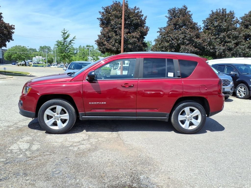 Used 2014 Jeep Compass Sport with VIN 1C4NJCBB5ED889641 for sale in Farmington Hills, MI