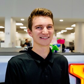 Staff member Cole Tubbs from ab396a1b0419