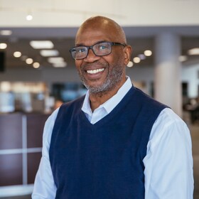 Staff member Reggie Haynes from ab396a1b0419