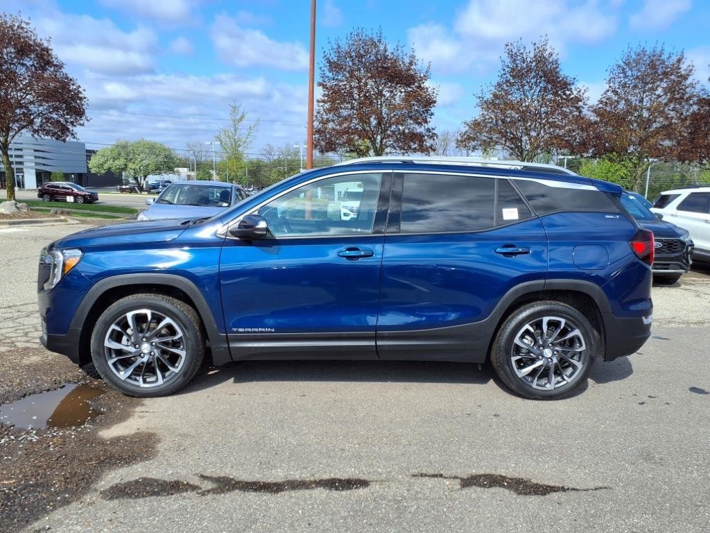 Used 2023 GMC Terrain SLT with VIN 3GKALVEG5PL156406 for sale in Farmington, MI