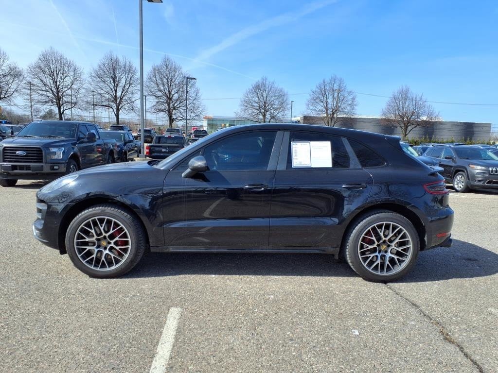 Used 2017 Porsche Macan Turbo with VIN WP1AF2A58HLB61911 for sale in Farmington, MI