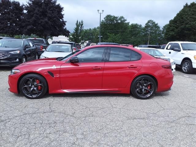 Used 2023 Alfa Romeo Giulia Quadrifoglio with VIN ZARFAMEV2P7674192 for sale in Farmington, MI