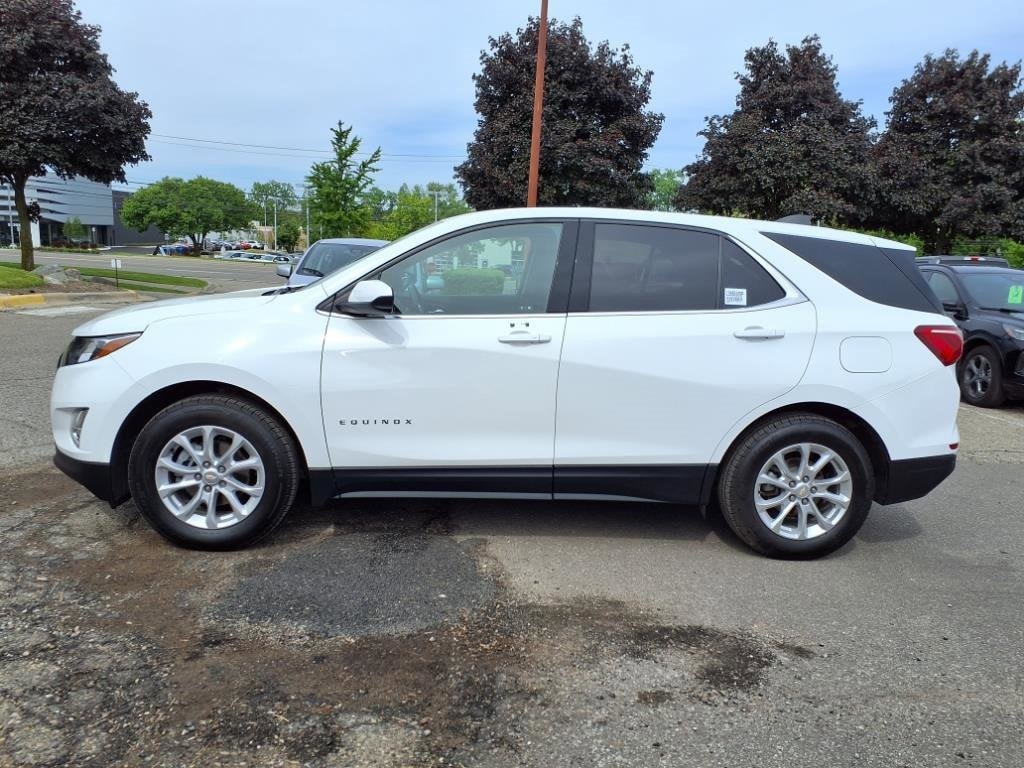Certified 2020 Chevrolet Equinox LT with VIN 3GNAXJEV5LS558165 for sale in Farmington, MI