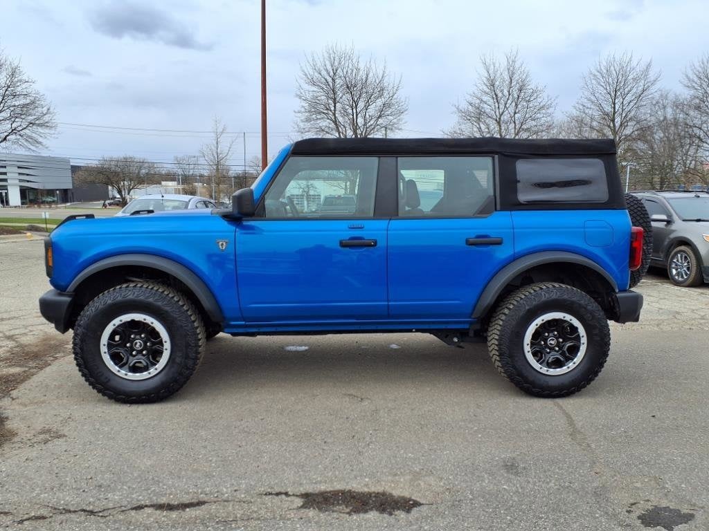 Used 2022 Ford Bronco 4-Door Base with VIN 1FMDE5DH7NLB01814 for sale in Farmington, MI