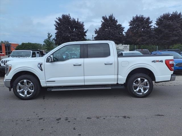 Used 2021 Ford F-150 Lariat with VIN 1FTFW1ED3MFC60972 for sale in Farmington, MI