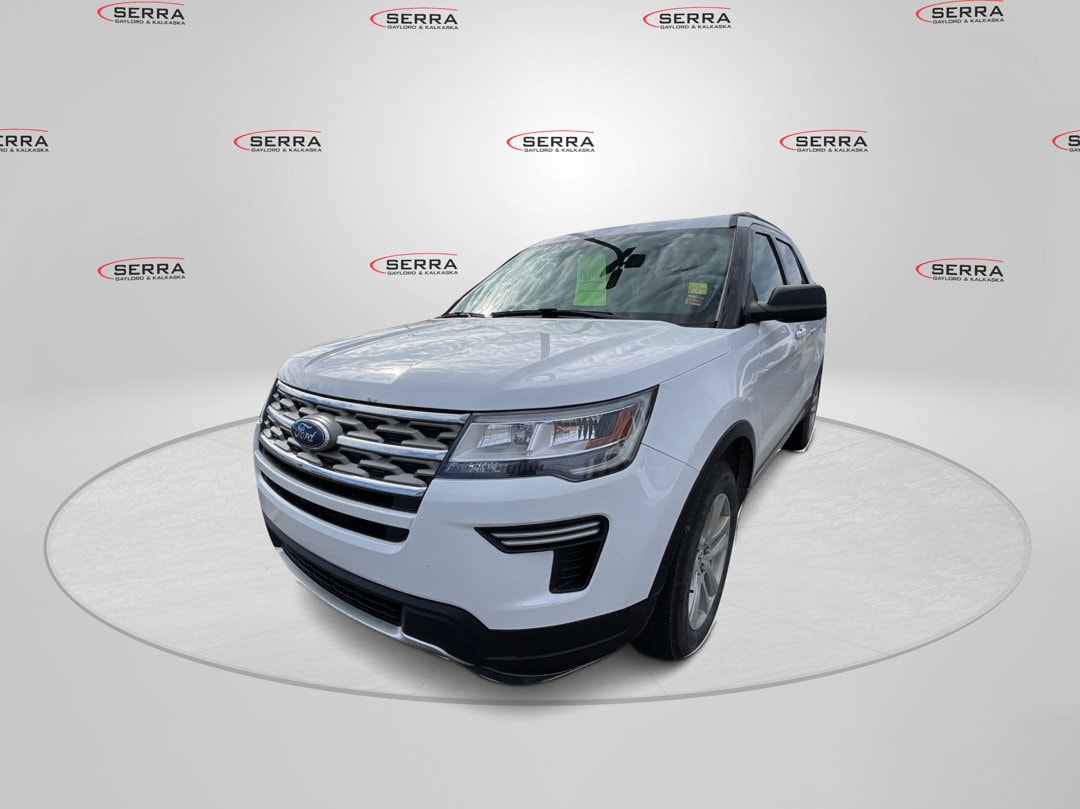 Used 2018 Ford Explorer XLT with VIN 1FM5K8D83JGA54251 for sale in Gaylord, MI