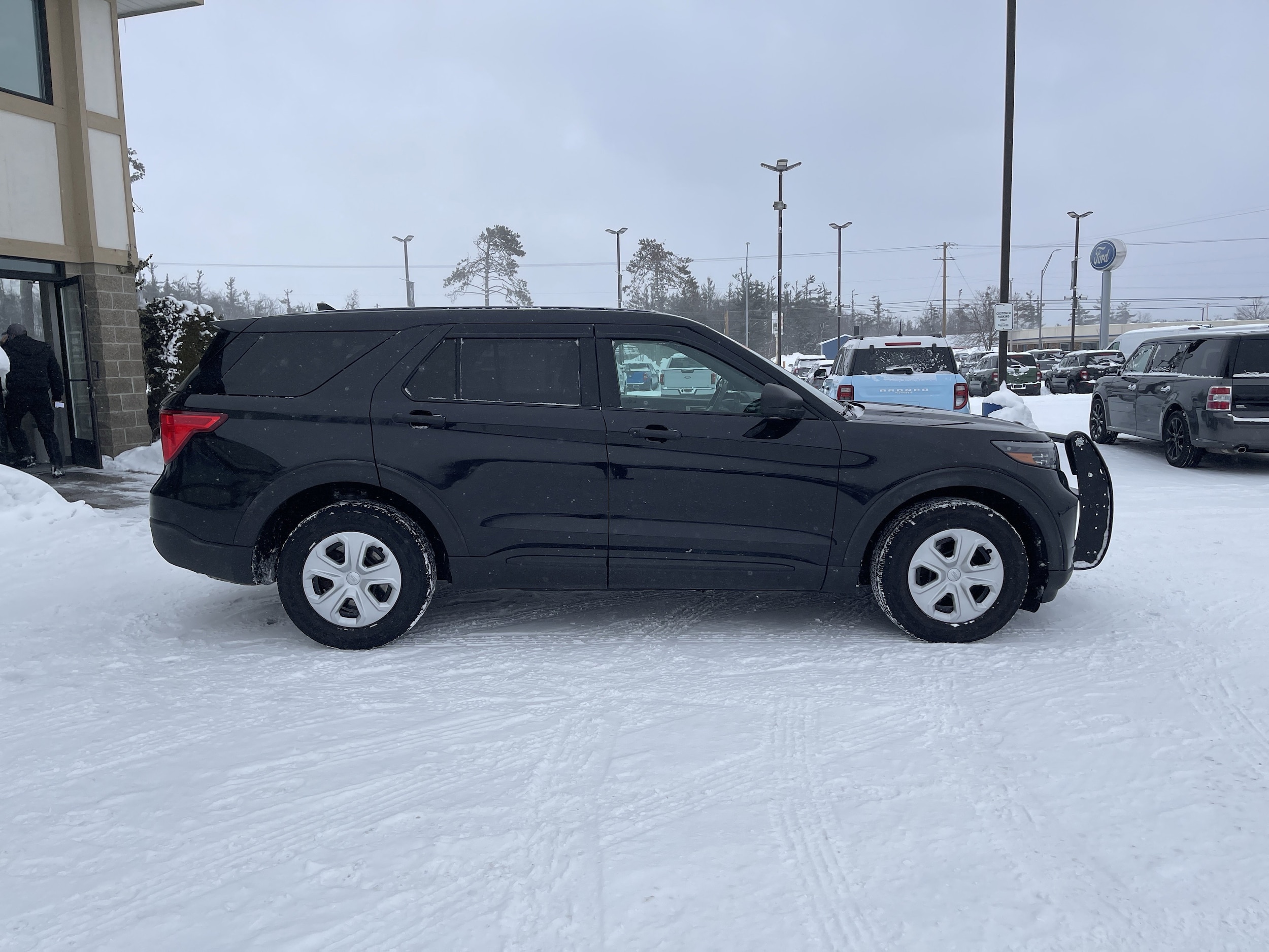 Used 2020 Ford Explorer Utility Police Interceptor with VIN 1FM5K8AW3LGC67447 for sale in Gaylord, MI