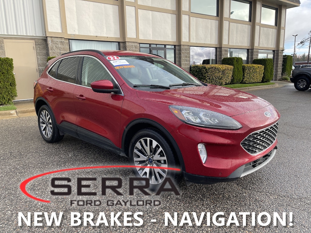 Certified 2022 Ford Escape Titanium Titanium AWD