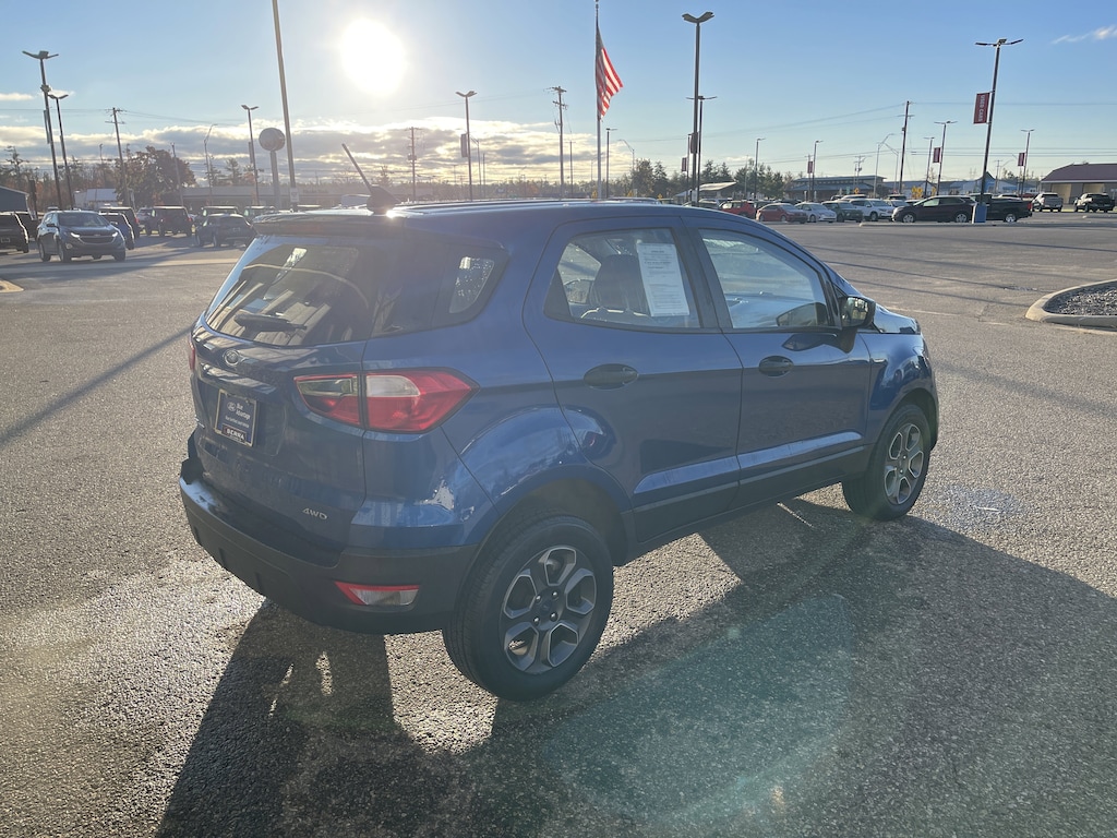 Certified 2021 Ford EcoSport S S 4WD