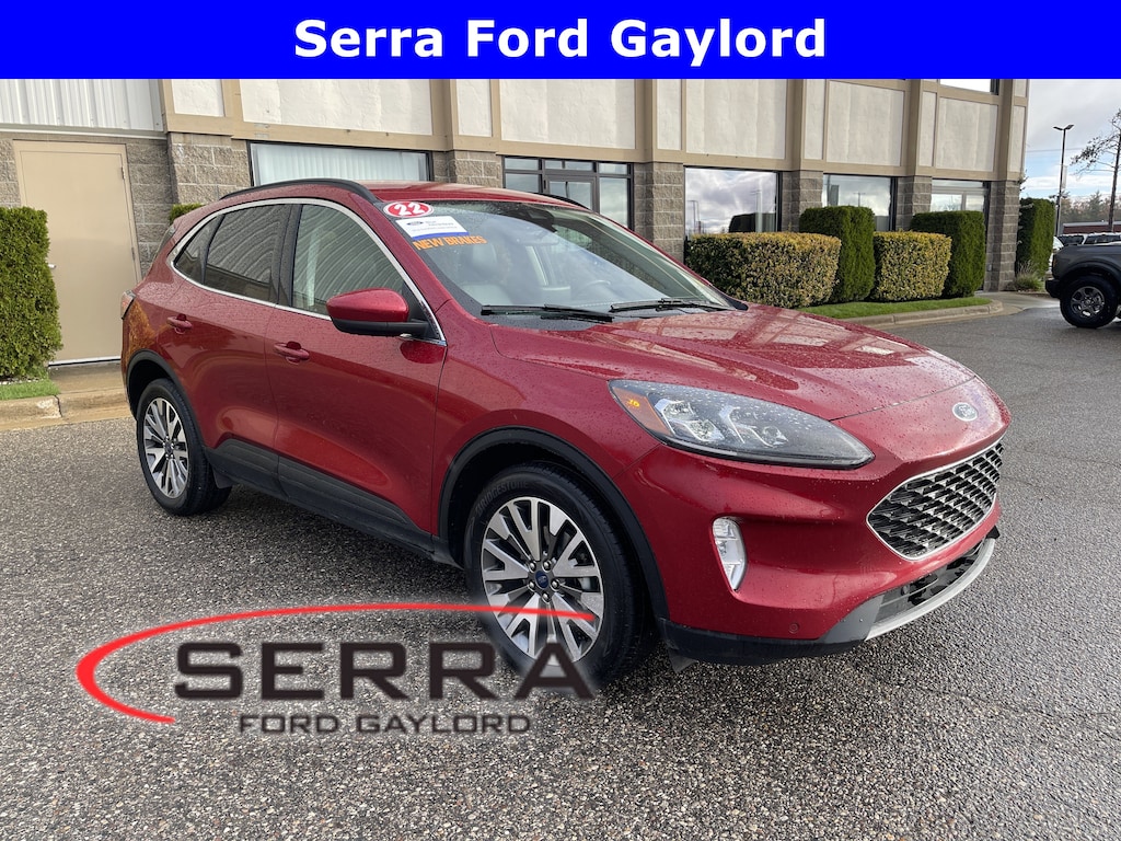 Certified 2022 Ford Escape Titanium Titanium AWD