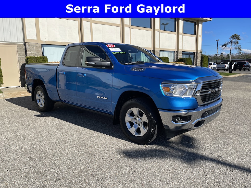 Certified 2021 Ram 1500 Big Horn Big Horn 4x4 Quad Cab 64 Box