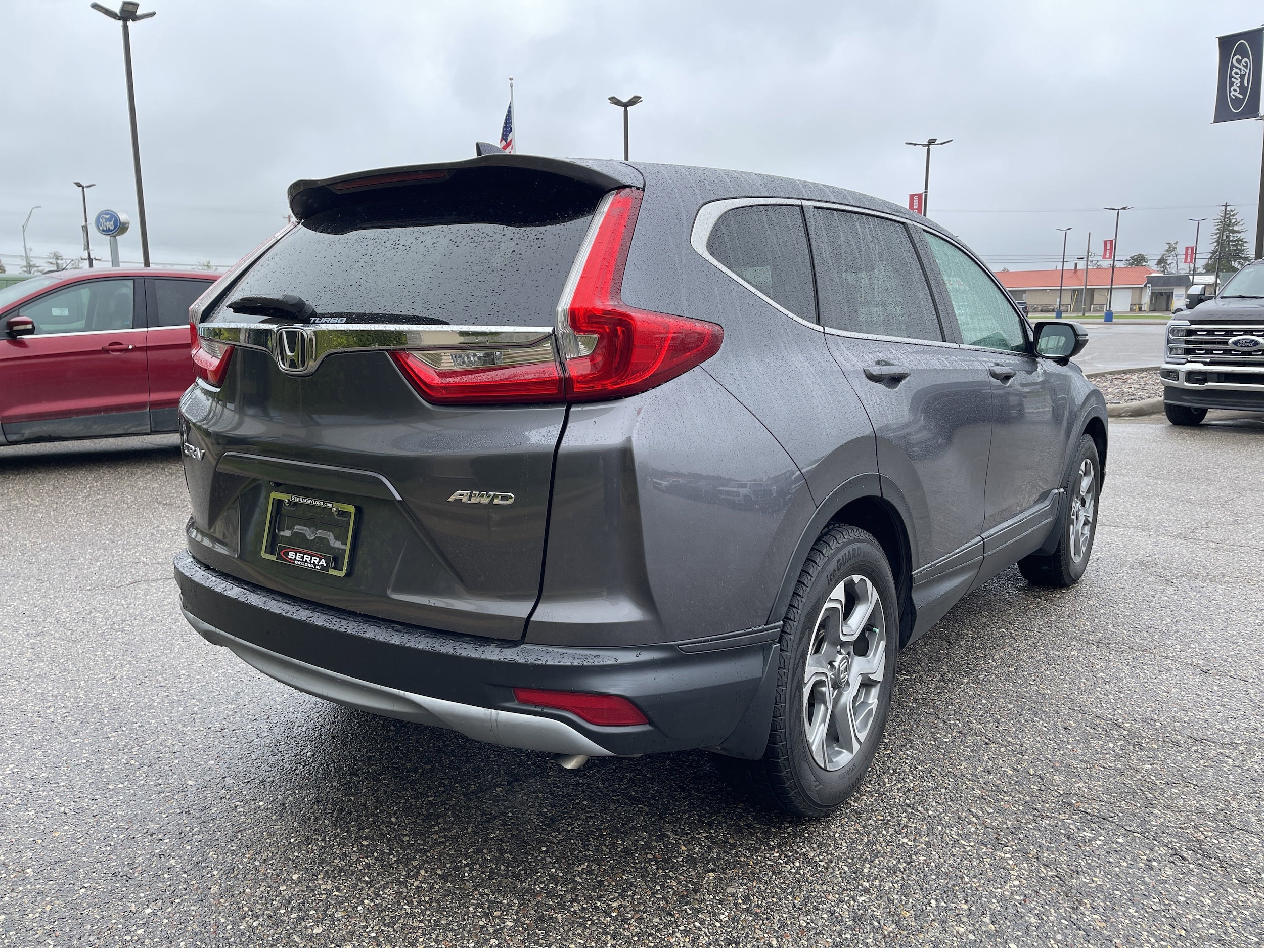 Used 2017 Honda CR-V EX with VIN 2HKRW2H5XHH112482 for sale in Gaylord, MI