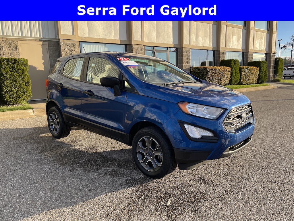 Certified 2021 Ford EcoSport S S 4WD