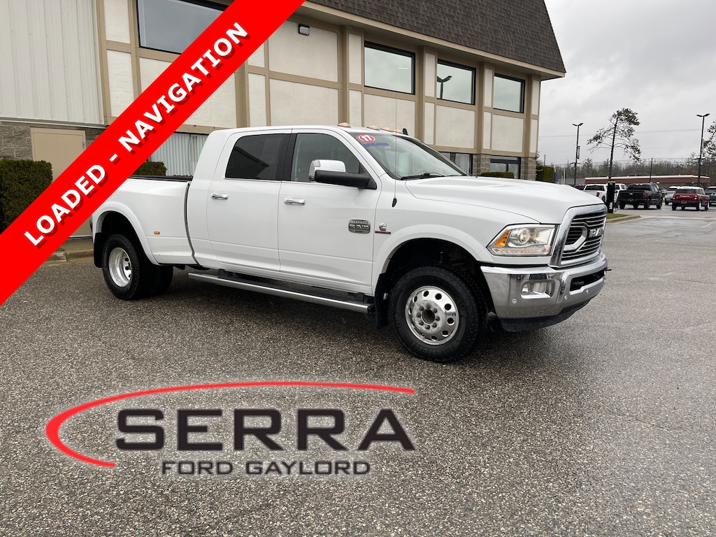 Used 2017 Ram 3500 Laramie Longhorn Laramie Longhorn 4x4 Mega Cab 64 Box