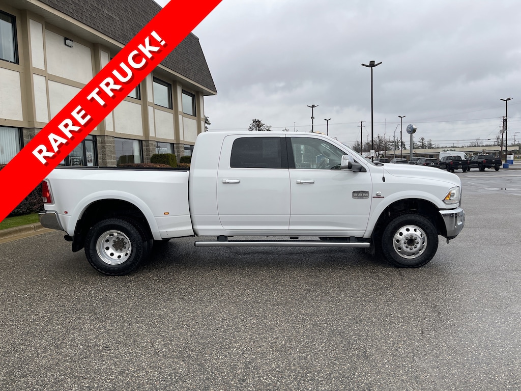 Used 2017 Ram 3500 Laramie Longhorn Laramie Longhorn 4x4 Mega Cab 64 Box