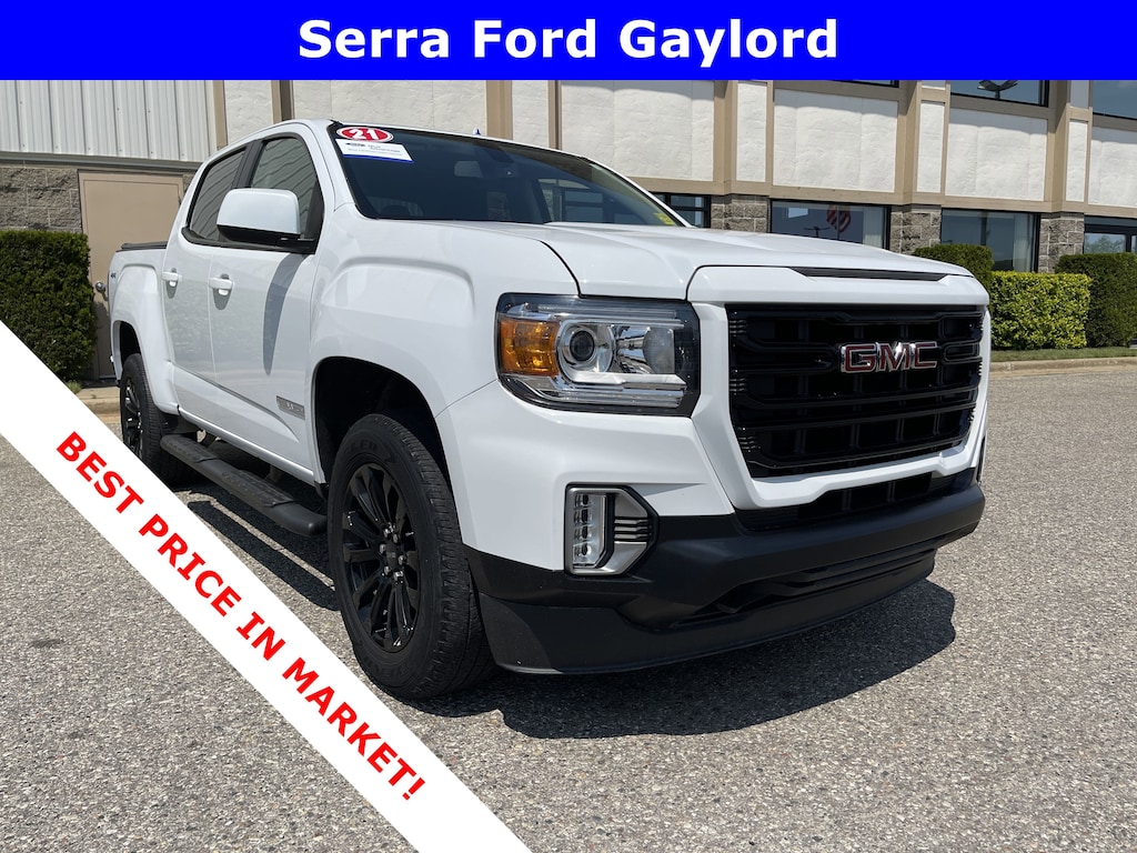 Used 2021 GMC Canyon 4WD Elevation 4WD Crew Cab 128 Elevation