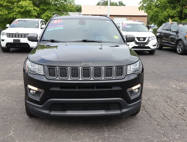 Used 2021 Jeep Compass 80th Spec. Edition with VIN 3C4NJDEB5MT565776 for sale in Kalkaska, MI