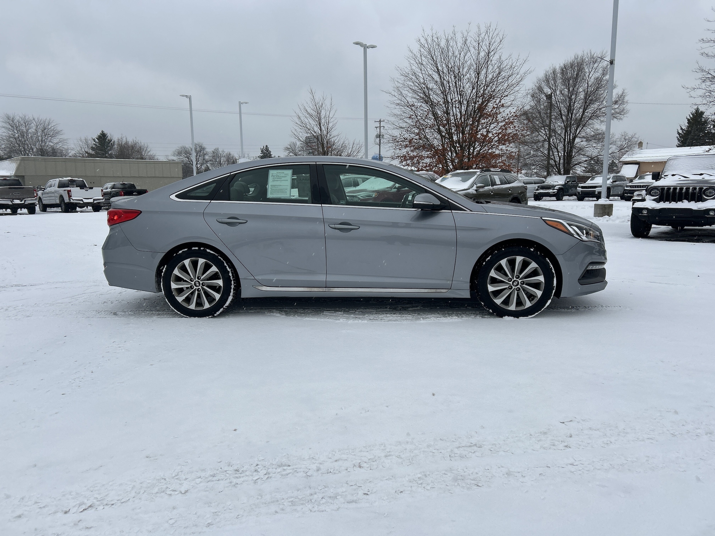 Certified 2015 Hyundai Sonata Sport with VIN 5NPE34AF2FH124712 for sale in Kalkaska, MI