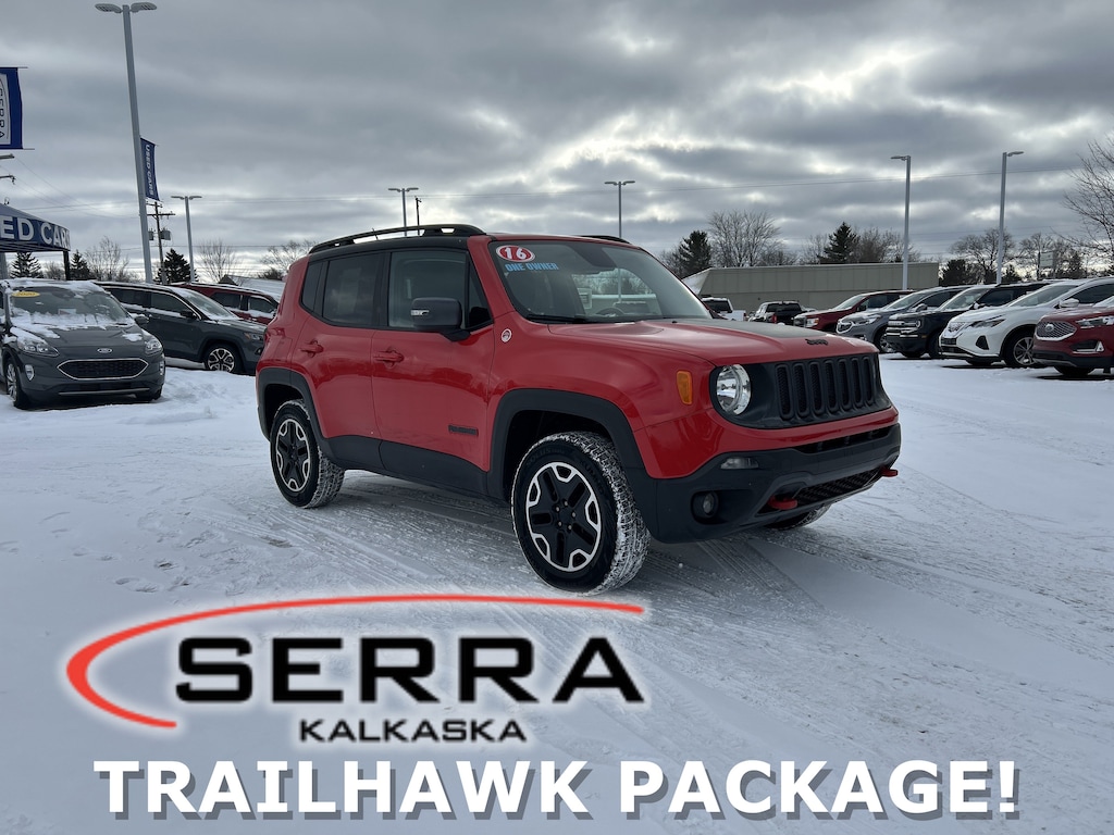 Used 2016 Jeep Renegade Trailhawk 4WD Trailhawk