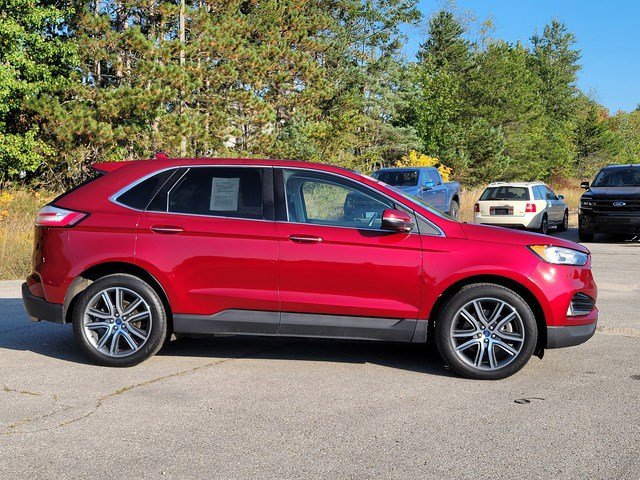 Used 2019 Ford Edge Titanium with VIN 2FMPK4K93KBB87257 for sale in Kalkaska, MI