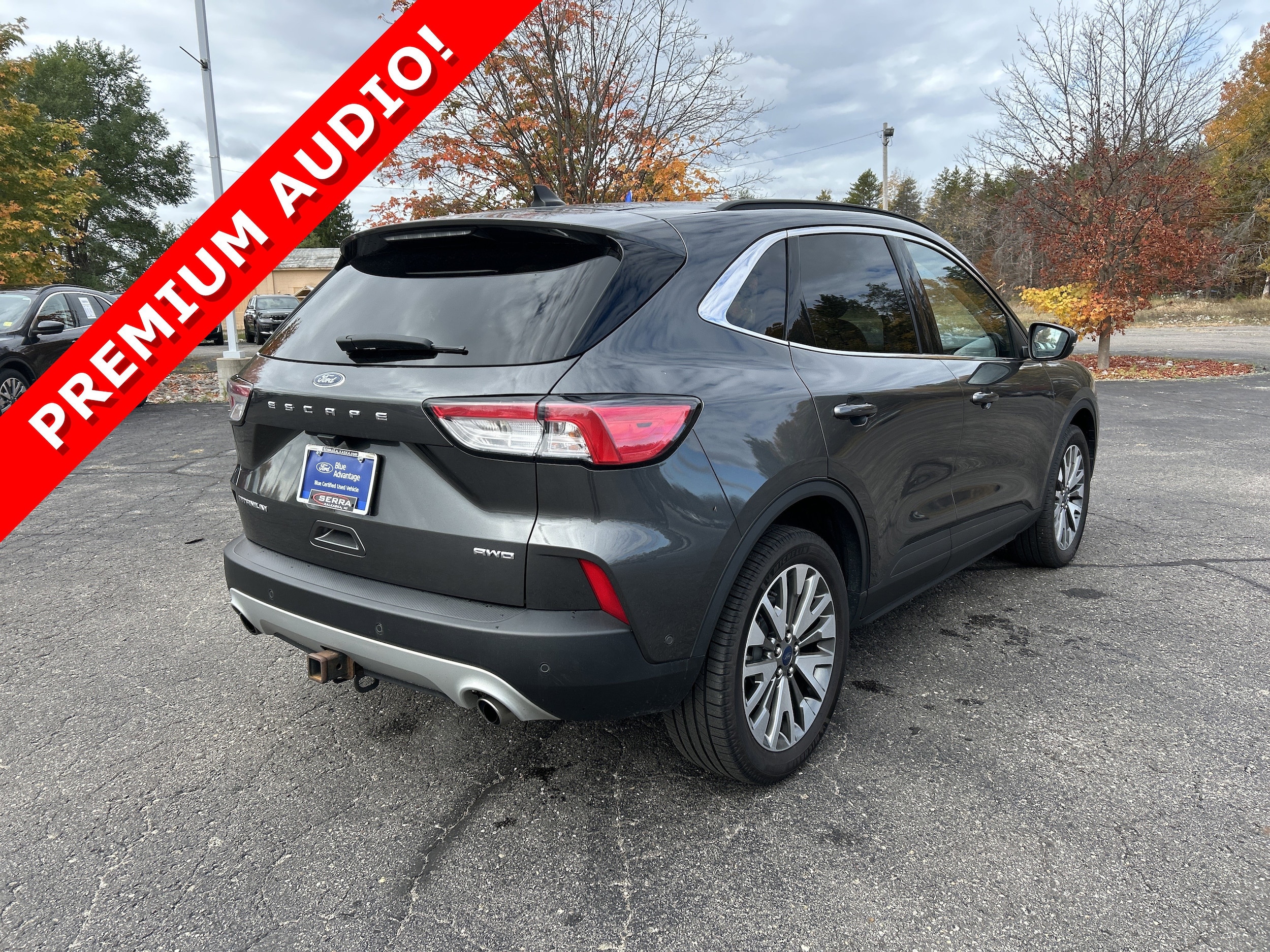 Certified 2020 Ford Escape Titanium with VIN 1FMCU9J93LUC74501 for sale in Kalkaska, MI