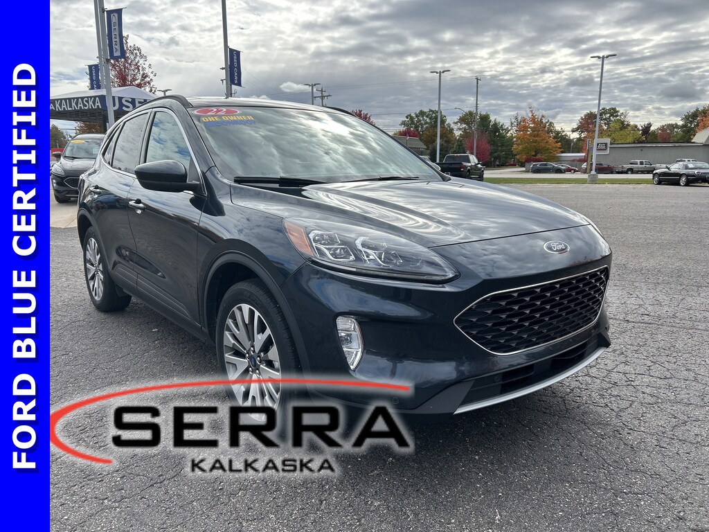 Certified 2022 Ford Escape Titanium Titanium AWD