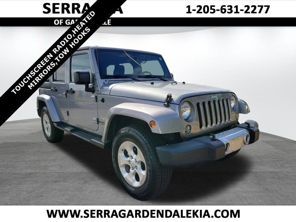 Used 2015 Jeep Wrangler Unlimited Sahara 4x4 SUV