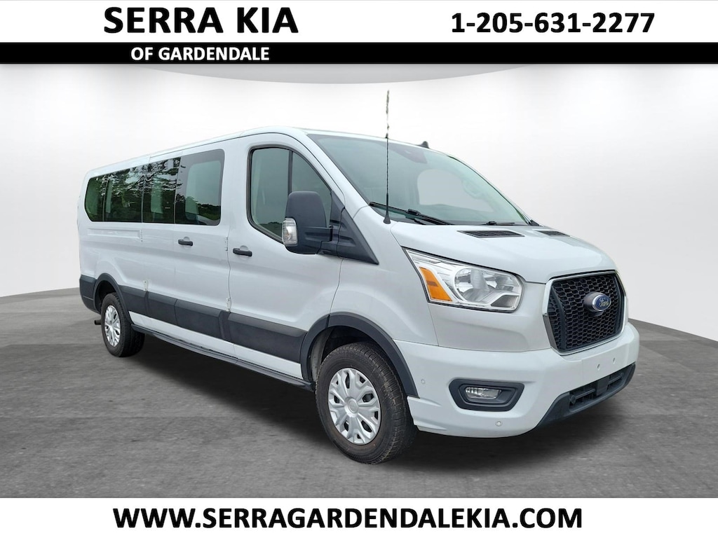 Used 2021 Ford Transit-350 Passenger Wagon Low Roof Van